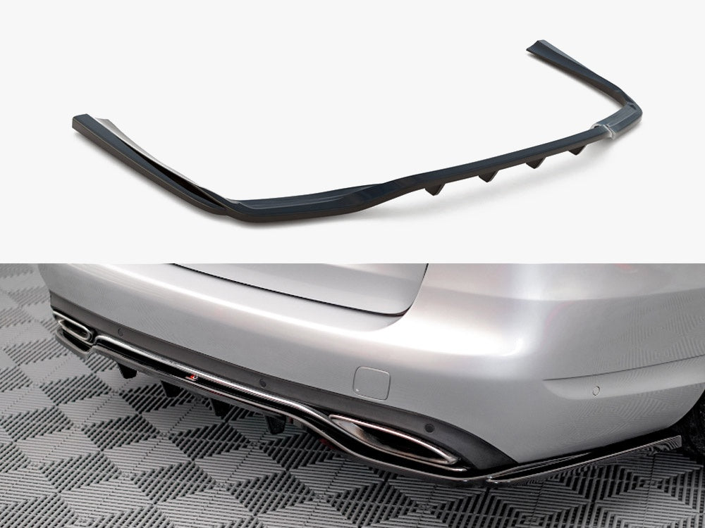 Maxton Design Rear Splitter (Vertical Bars) Mercedes C W205 Estate