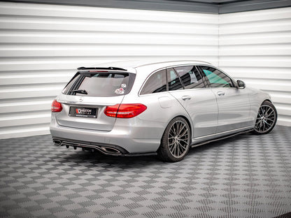 Maxton Design Side Skirts Diffusers Mercedes C W205 (2014-2018)
