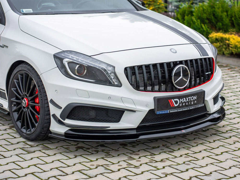 Maxton Design Front Splitter Mercedes A45 AMG W176