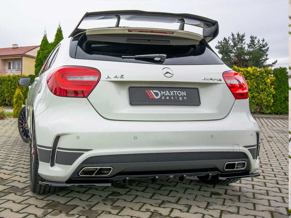 Maxton Design Rear Valance Mercedes A45 AMG W176 - Textured