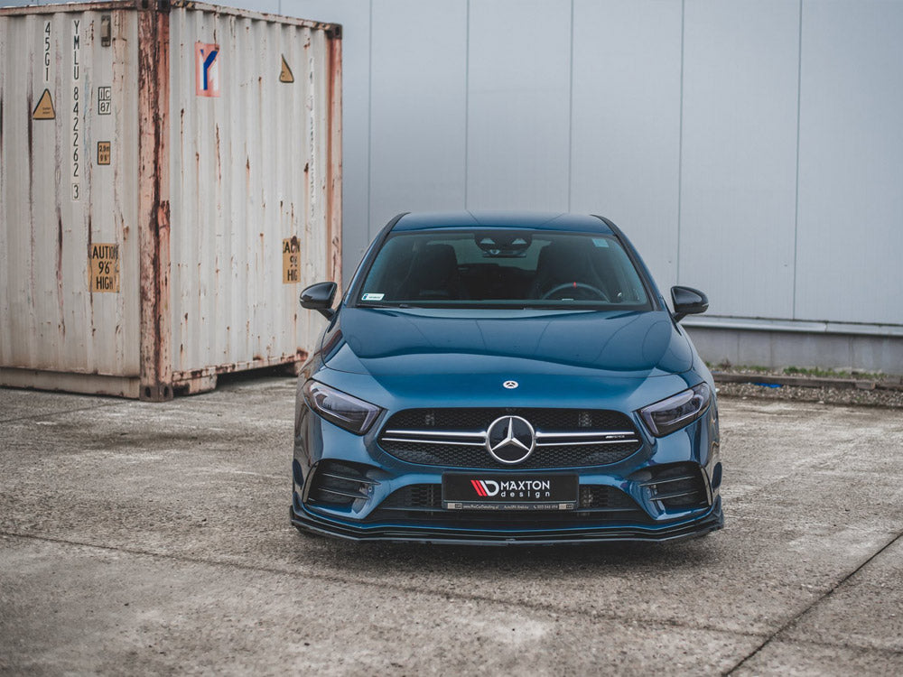 Maxton Design Front Splitter V.2 Mercedes A35 AMG AERO W177