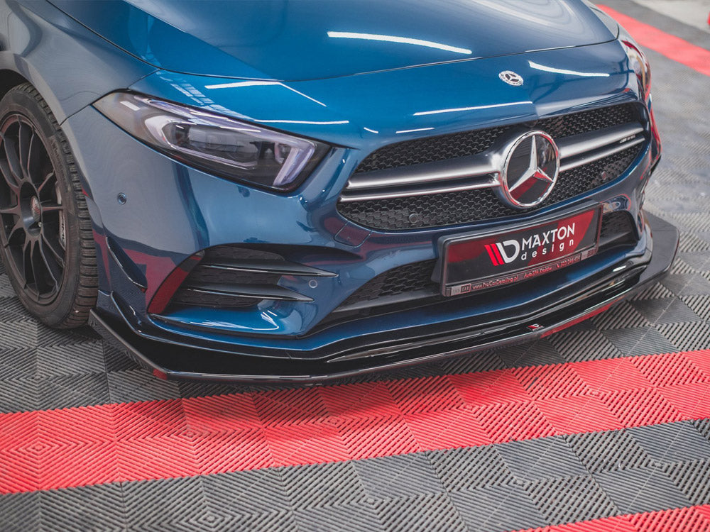 Maxton Design Front Splitter V.3 Mercedes A35 AMG AERO W177