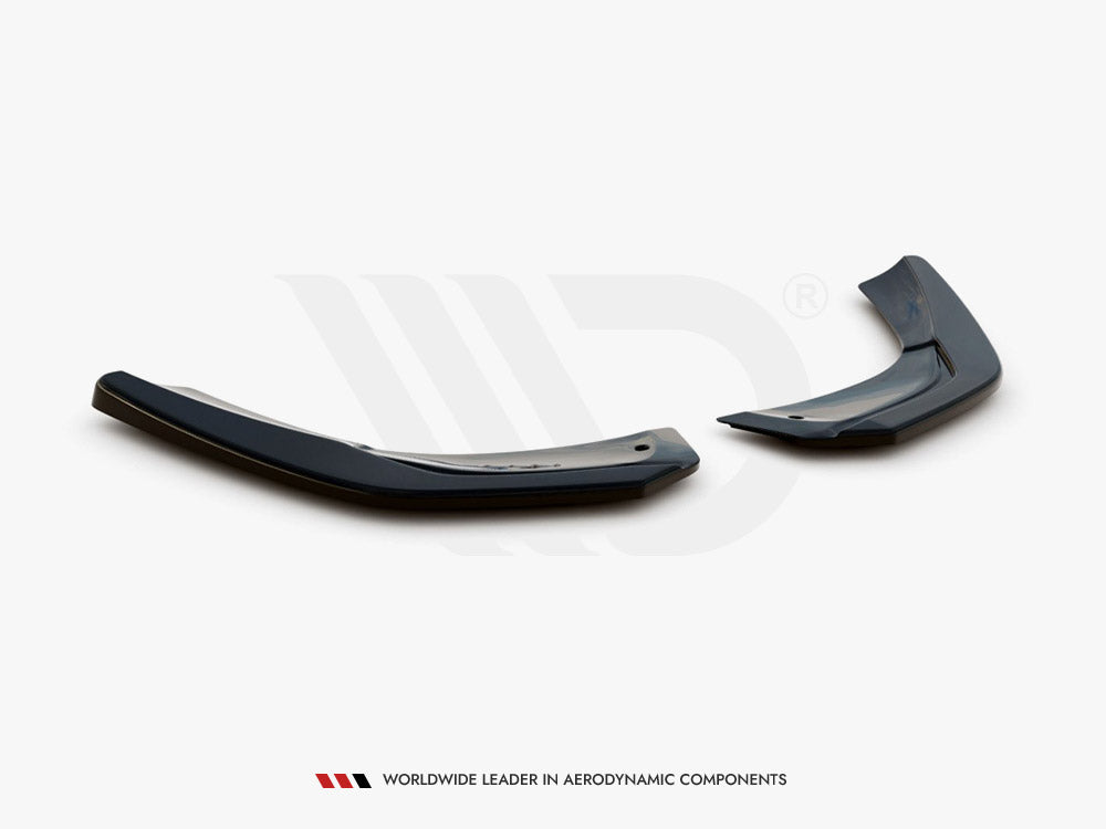 Maxton Design Rear Side Splitters Mercedes A35 AMG Hatchback W177 - Carbon Look