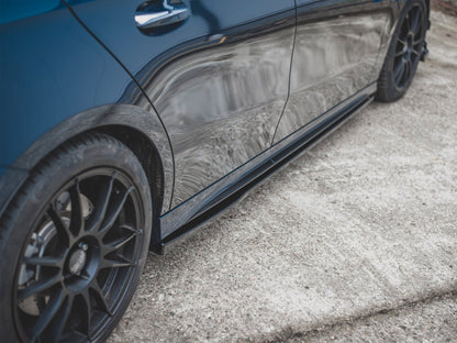 Maxton Design Side Skirts Diffusers V.1 Mercedes A35 AMG / AMG-Line W177