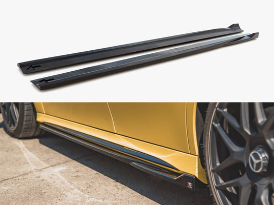 Maxton Design Side Skirts Diffusers Mercedes-AMG A 45 S W177