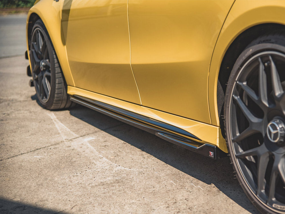 Maxton Design Side Skirts Diffusers Mercedes-AMG A 45 S W177