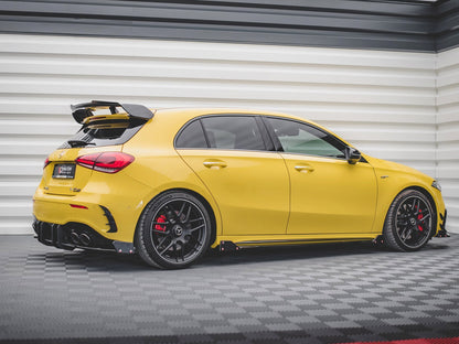 Maxton Design Side Skirts Diffusers V.2 + Flaps Mercedes AMG A45 S