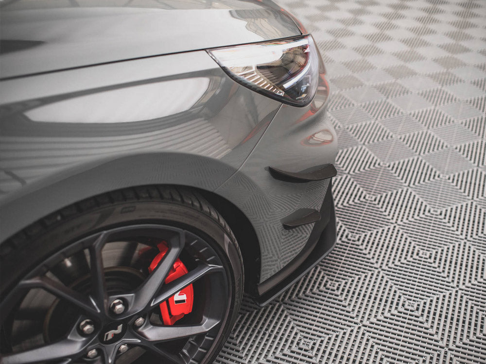 Maxton Design Front Bumper Wings (Canards) Hyundai I30 N / I30 N-Line Hatchback / Fastback Mk3 Facelift