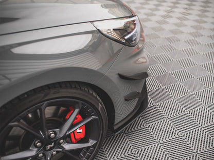 Maxton Design Front Bumper Wings (Canards) Hyundai I30 N / I30 N-Line Hatchback / Fastback Mk3 Facelift