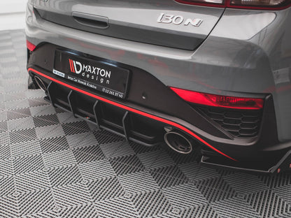 Maxton Design Street PRO Rear Diffuser Hyundai I30 N Hatchback MK3 Facelift (2020-)