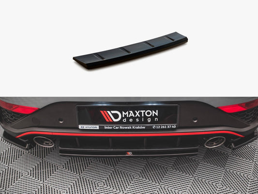 Maxton Design Central Rear Splitter Hyundai I30 N Hatchback Mk3 Facelift (2020-)