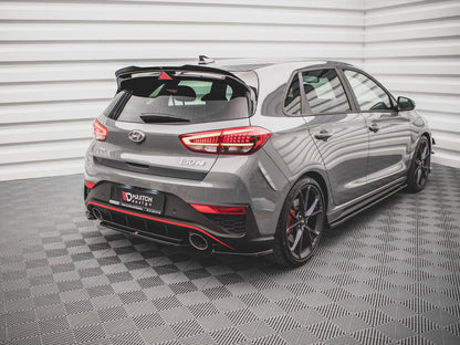 Maxton Design Central Rear Splitter Hyundai I30 N Hatchback Mk3 Facelift (2020-)