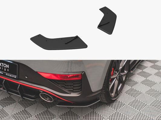 Maxton Design Street PRO Rear Side Splitters Hyundai I30 N Hatchback MK3 Facelift (2020-)