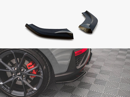 Maxton Design Rear Side Splitters V.2 Hyundai I30 N Hatchback MK3 Facelift (2020-)