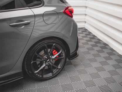 Maxton Design Rear Side Splitters V.2 Hyundai I30 N Hatchback MK3 Facelift (2020-)