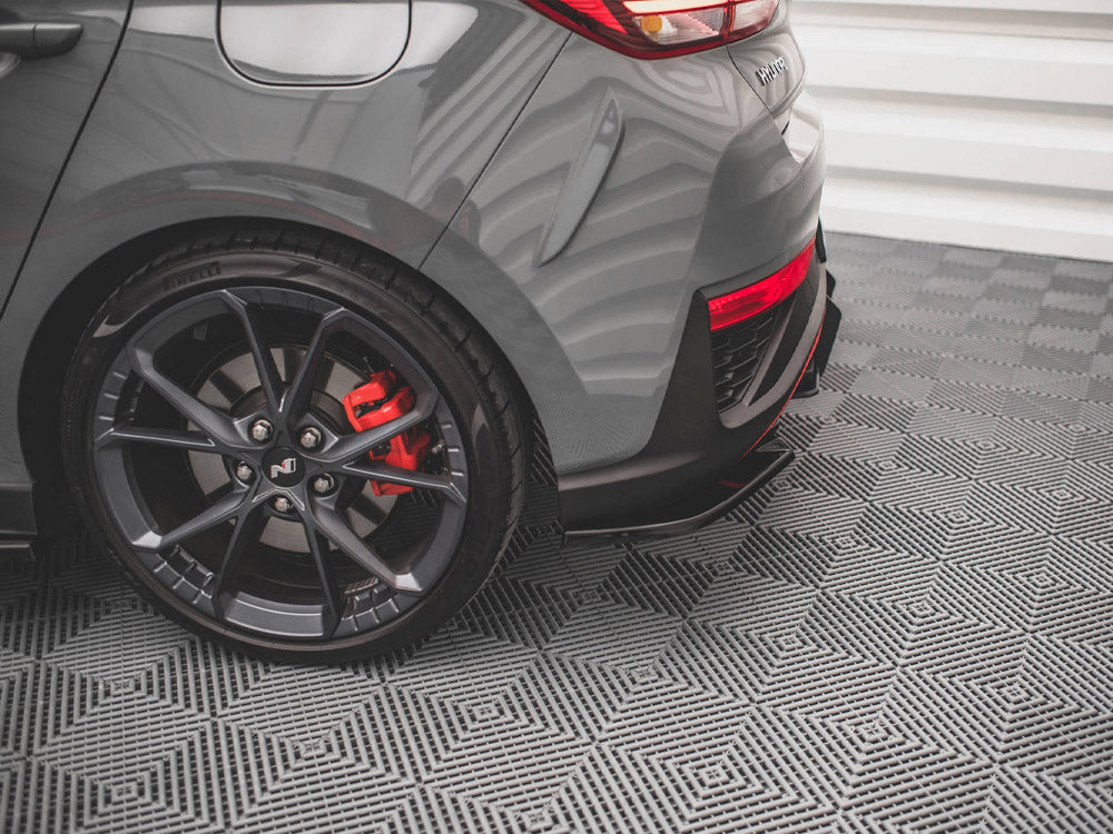 Maxton Design Rear Side Splitters V.2 Hyundai I30 N Hatchback MK3 Facelift (2020-)