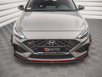 Maxton Design Street PRO Front Splitter Hyundai I30 N / I30 N-Line Hatchback / Fastback Mk3 Facelift