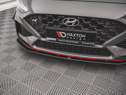 Maxton Design Street PRO Front Splitter Hyundai I30 N / I30 N-Line Hatchback / Fastback Mk3 Facelift