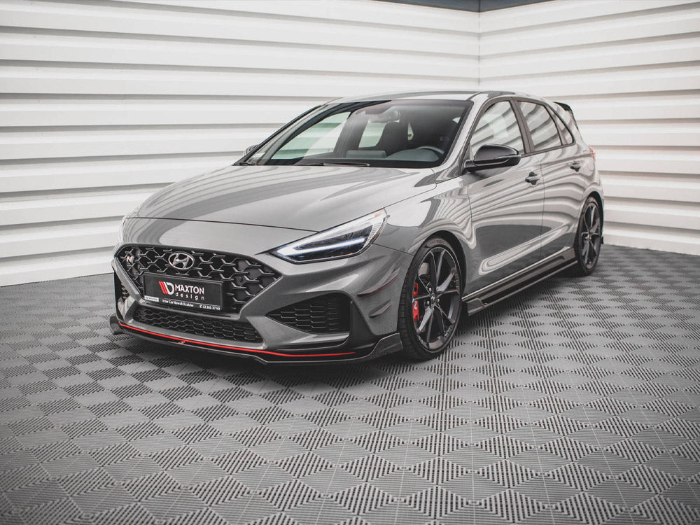 Maxton Design Front Splitter V.3 Hyundai I30 N / I30 N-Line Hatchback / Fastback Mk3 Facelift