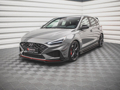 Maxton Design Front Splitter V.3 Hyundai I30 N / I30 N-Line Hatchback / Fastback Mk3 Facelift