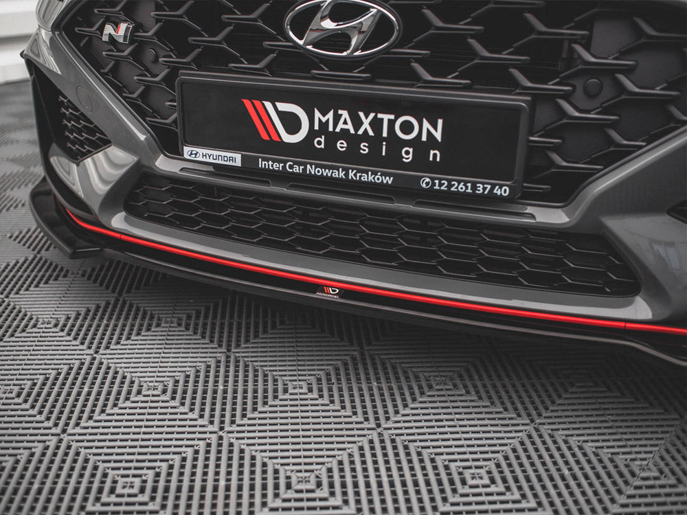 Maxton Design Front Splitter V.3 Hyundai I30 N / I30 N-Line Hatchback / Fastback Mk3 Facelift