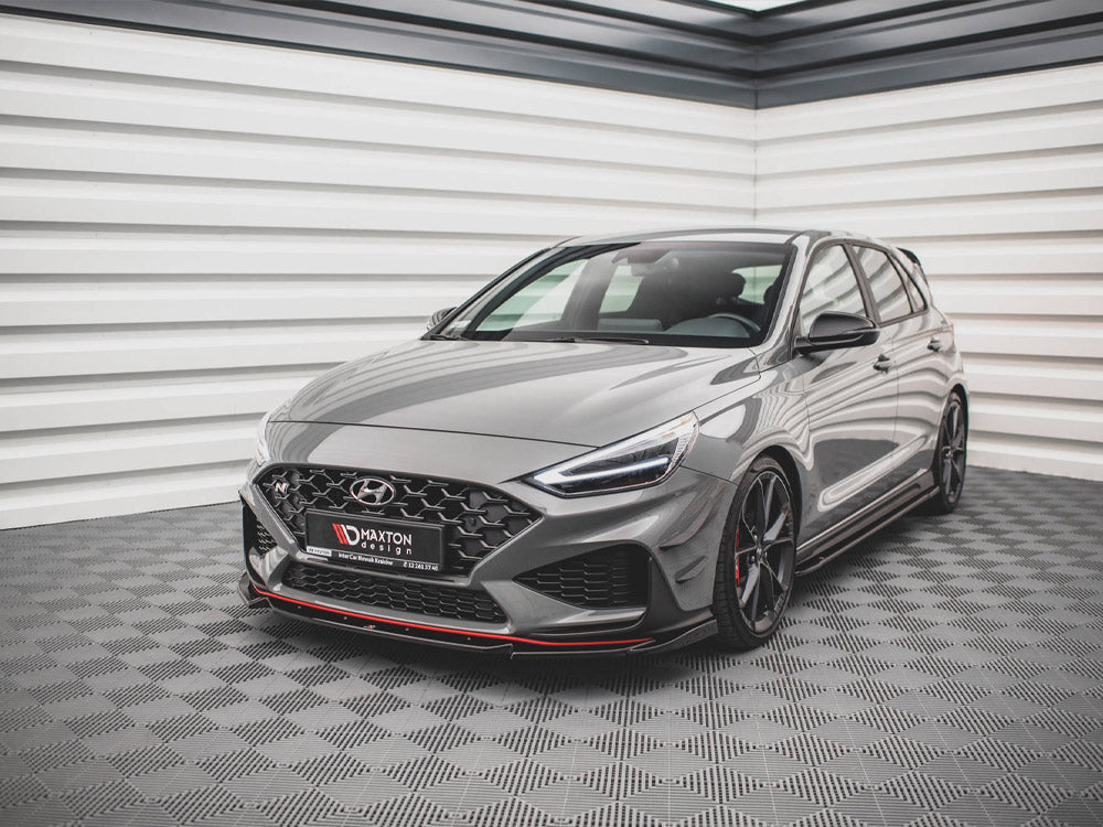 Maxton Design Front Splitter V.2 Hyundai I30 N / I30 N-Line Hatchback / Fastback Mk3 Facelift