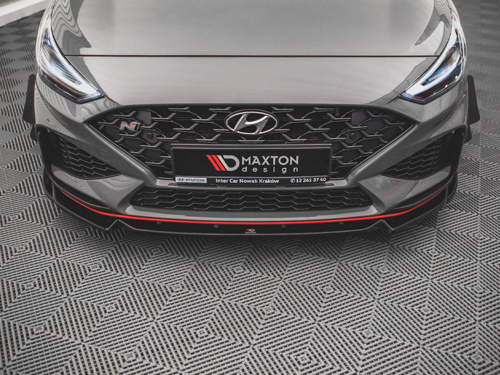 Maxton Design Front Splitter V.2 Hyundai I30 N / I30 N-Line Hatchback / Fastback Mk3 Facelift
