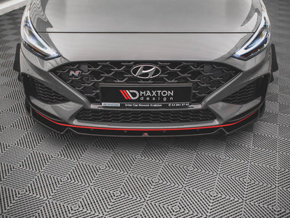 Maxton Design Front Splitter V.2 Hyundai I30 N / I30 N-Line Hatchback / Fastback Mk3 Facelift
