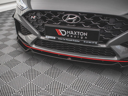 Maxton Design Front Splitter V.2 Hyundai I30 N / I30 N-Line Hatchback / Fastback Mk3 Facelift