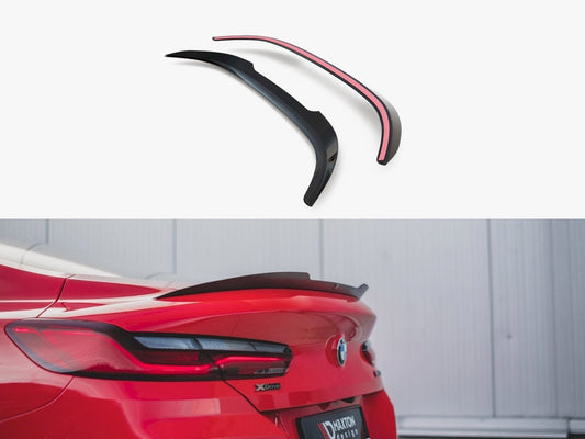 Maxton Design Spoiler CAP BMW 8 Coupe M-Pack G15 (2018-) - Textured