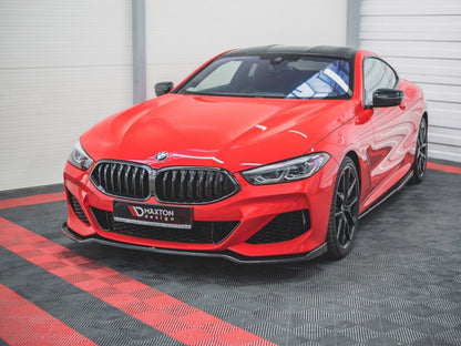 Maxton Design Front Splitter V.2 Bmw 8 Coupe G15 / 8 GRAN Coupe M-pack G16 (2018-)