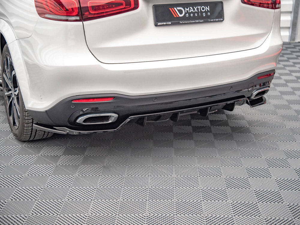 Maxton Design Rear Splitter (Vertical Bars) V.1 Mercedes-Benz GLS AMG-Line X167