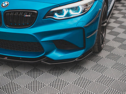 Maxton Design Front Splitter V.3 Bmw M2 F87 (2016-2020)