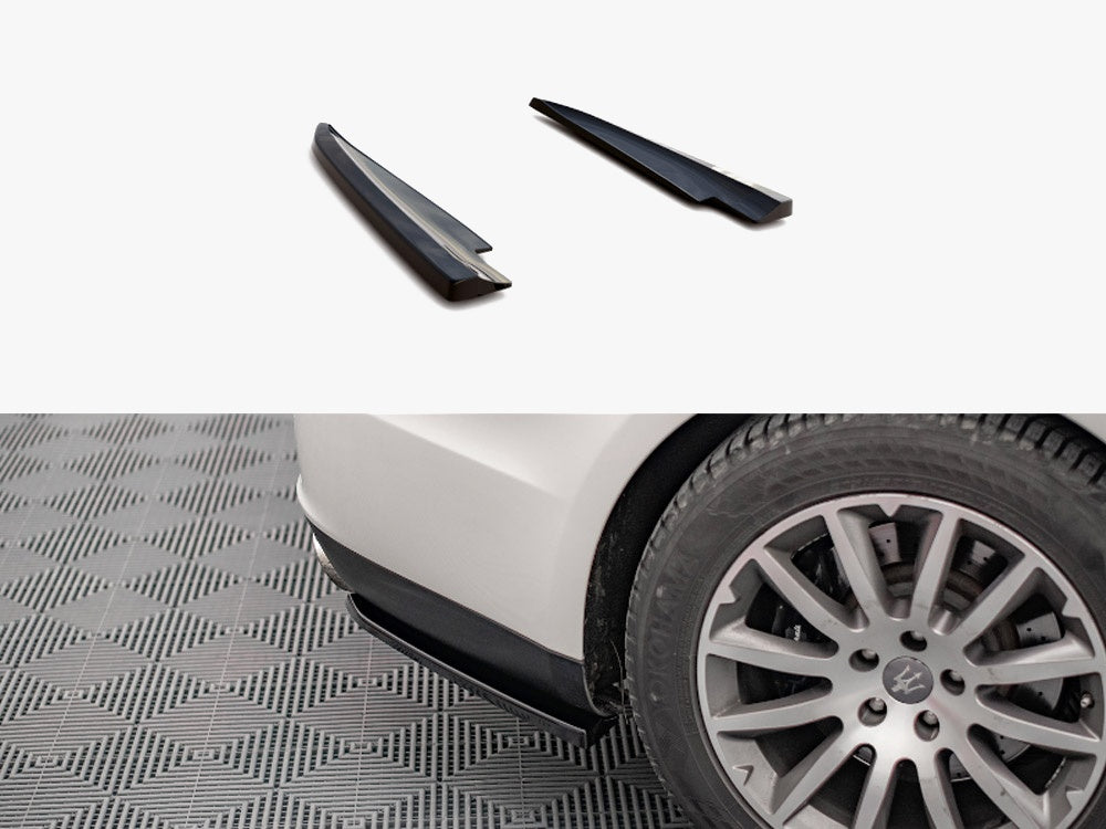 Maxton Design Rear Side Splitters Maserati Ghibli MK3 (2013-2017)