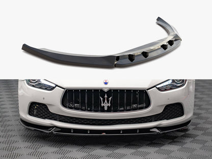 Maxton Design Front Splitter V.2 Maserati Ghibli MK3 (2013-2017)