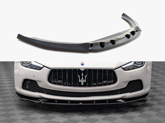 Maxton Design Front Splitter V.2 Maserati Ghibli MK3 (2013-2017)