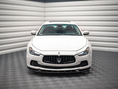 Maxton Design Front Splitter V.2 Maserati Ghibli MK3 (2013-2017)