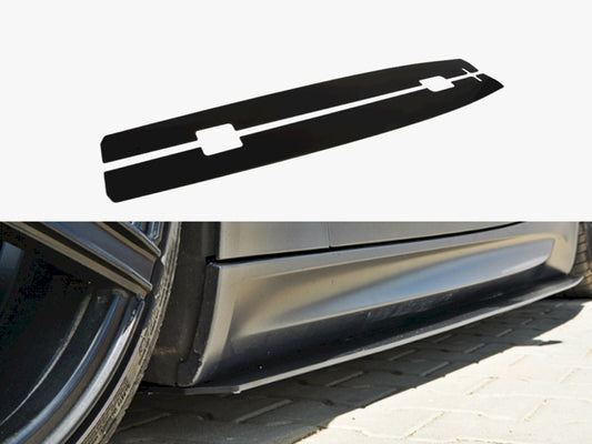 Maxton Design Racing Side Skirts Diffusers Bmw M3 E92 / E93 (Preface Model)