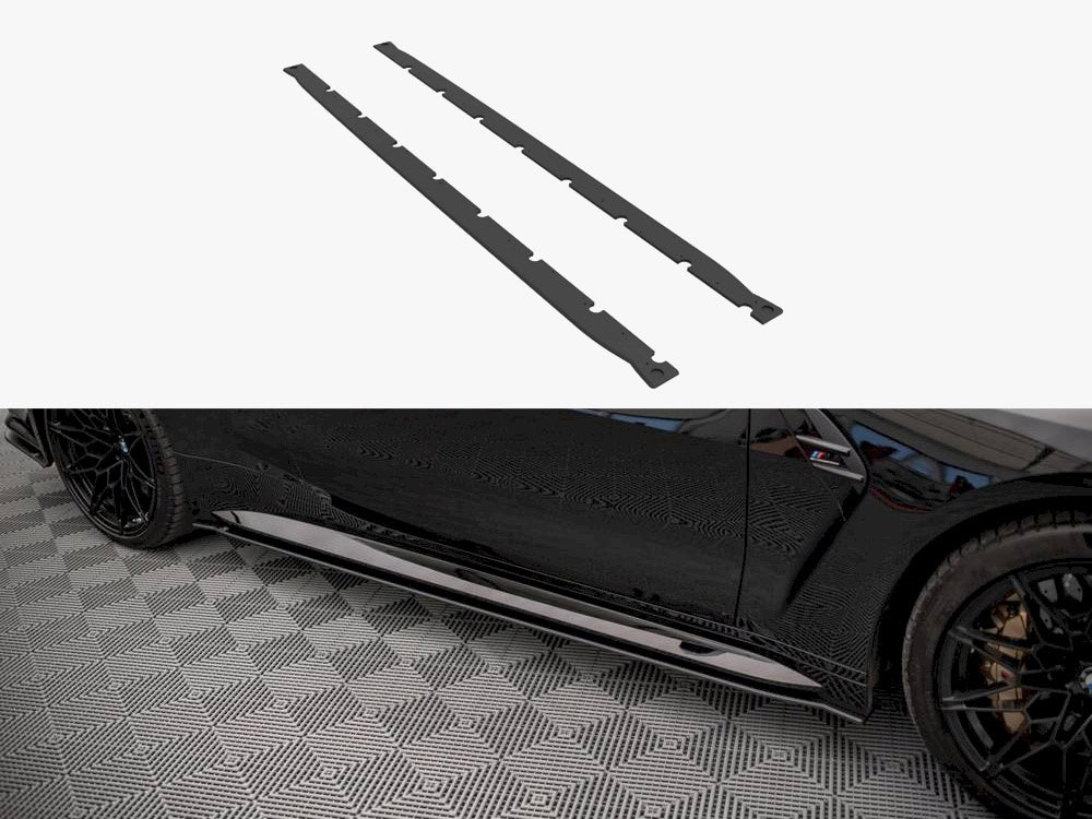 Maxton Design Street PRO Side Skirts Diffusers Bmw M4 G82 (2021-)