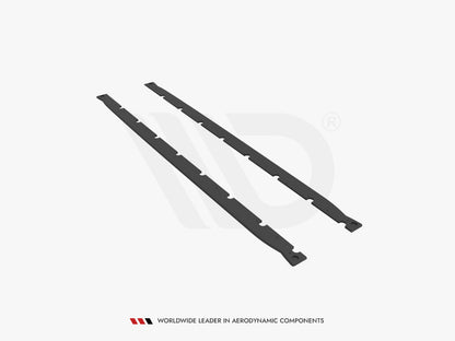 Maxton Design Street PRO Side Skirts Diffusers Bmw M4 G82 (2021-) - Black-Red