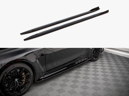 Maxton Design Side Skirts Diffusers V.1 Bmw M4 G82 (2021-)