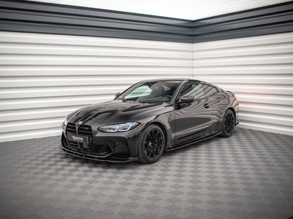 Maxton Design Side Skirts Diffusers V.1 Bmw M4 G82 (2021-)