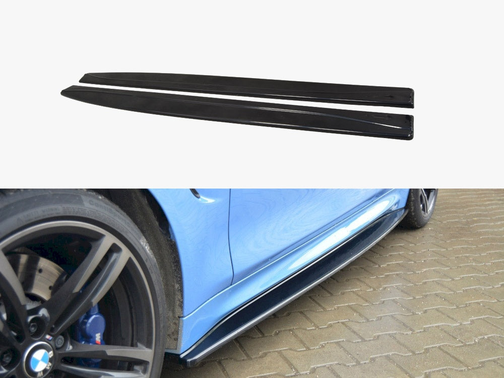 Maxton Design Side Skirts Diffusers V.1 BMW M4 F82