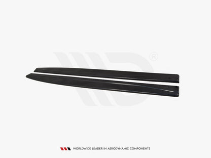 Maxton Design Side Skirts Diffusers V.1 BMW M4 F82 - Textured