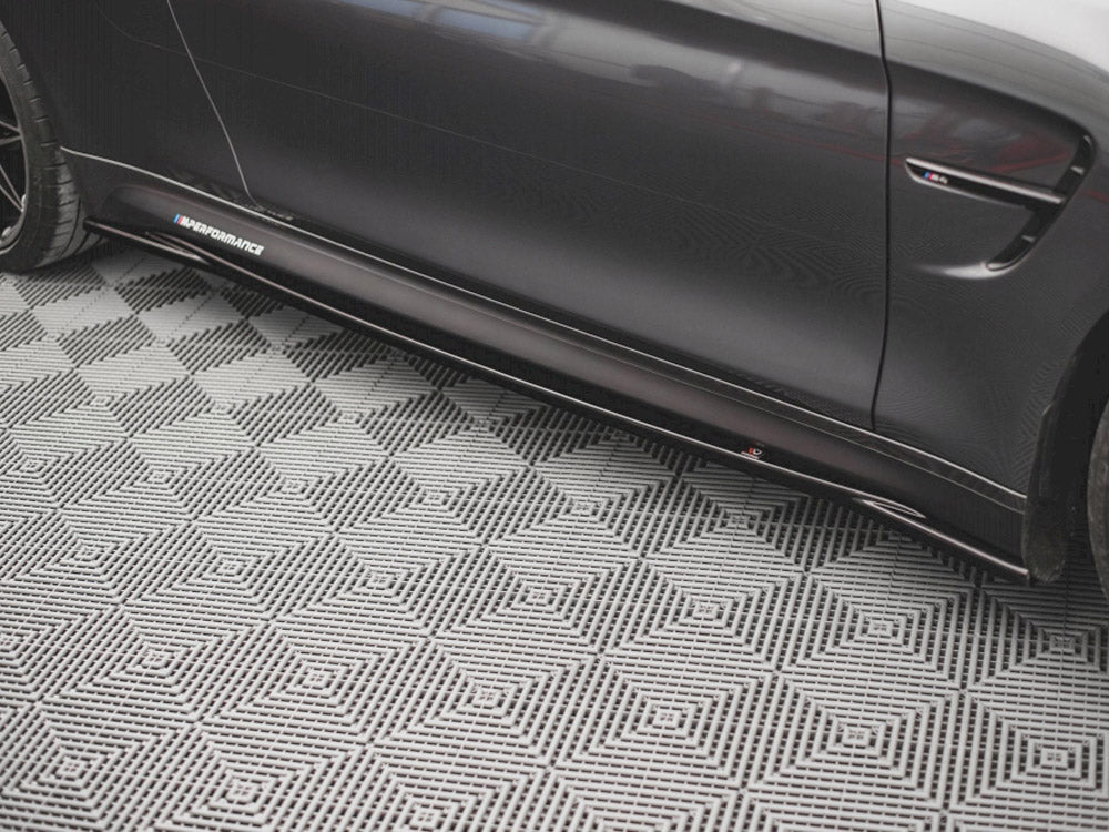 Maxton Design Side Skirts Diffusers BMW M4 F82