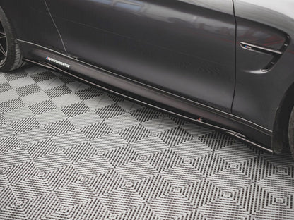 Maxton Design Side Skirts Diffusers BMW M4 F82