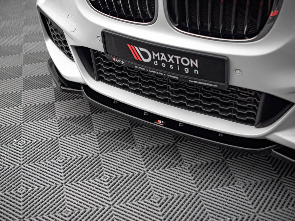 Maxton Design Front Splitter V.1 Bmw X1 M-pack F48 (2015-2019)