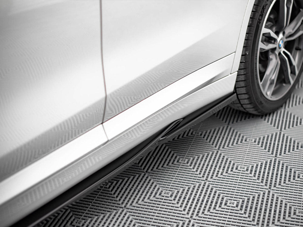 Maxton Design Side Skirts Diffusers BMW X1 M-Pack F48 / F48 Facelift