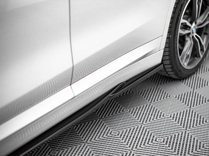 Maxton Design Side Skirts Diffusers BMW X1 M-Pack F48 / F48 Facelift