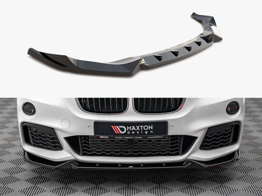 Maxton Design Front Splitter V.2 Bmw X1 M-pack F48 (2015-2019)